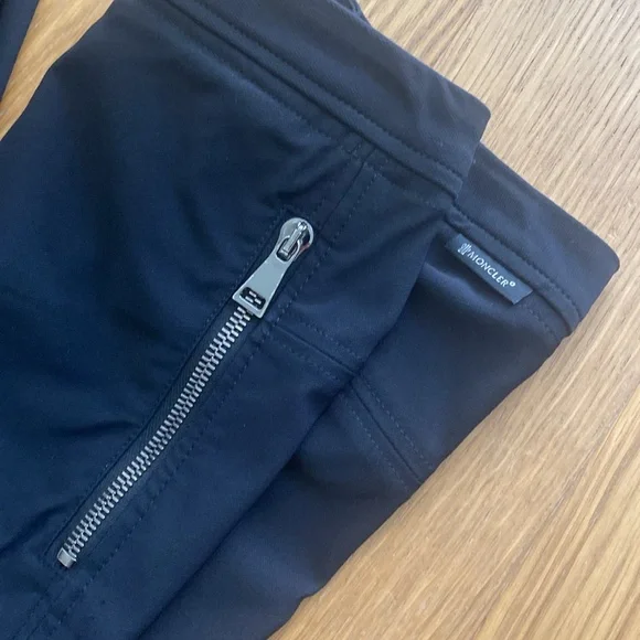 Moncler Women Skinny Black Pants Size 40 XS